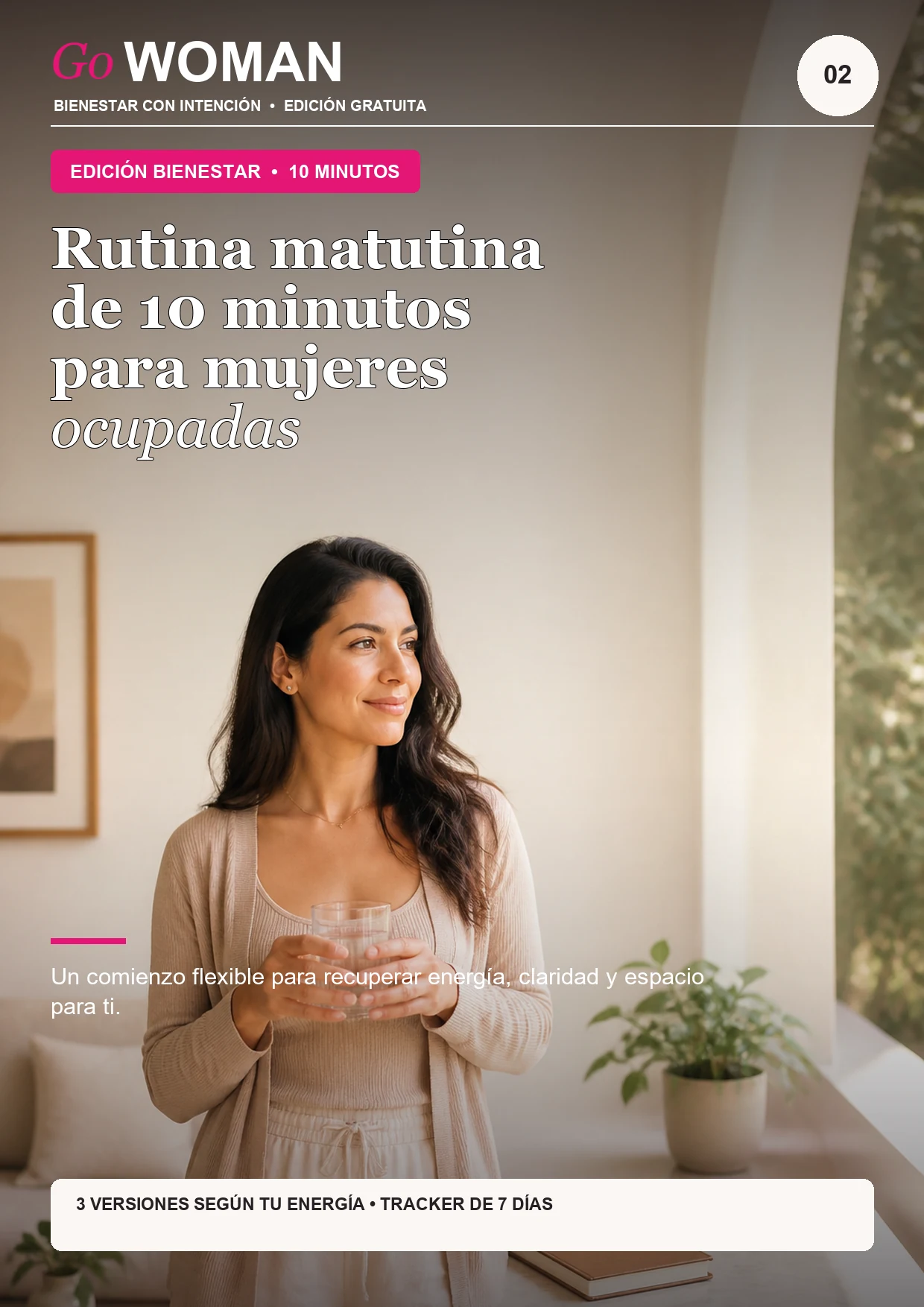 Portada de Rutina matutina de 10 minutos para mujeres ocupadas